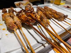 烤羔羊肉串-木屋烧烤(上梅林店)