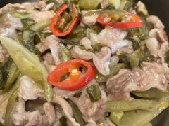 酸菜炒肉丝-华福羊汤馆(小市总店)