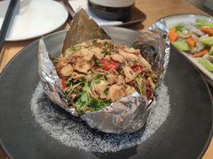火焰豆腐包-朵朵开素食餐厅(后宰门街店)