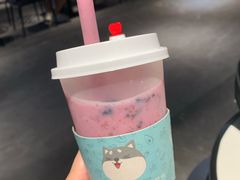 草莓蓝莓加卡仕-野萃山·潮汕厚果汁(十亩地店)