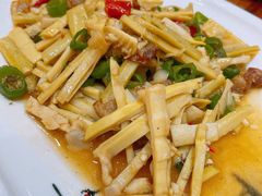 高山笋炒鲜肉-下梅人家土菜馆(历史文化餐厅度假区店)