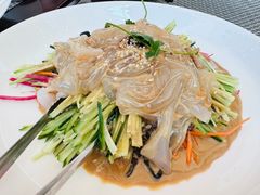 吉林自制拉皮-长白山国际酒店中餐厅