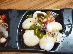 -东来菜馆•手抓海鲜家常菜•海鲜锅贴(鸽子窝店)