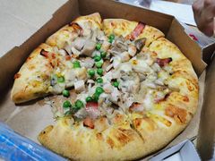 黑松露风味菌菇鸡肉比萨-达美乐比萨(文三路店)