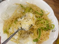 酸辣土豆丝盖饭-晋合湘山西刀削面(中冀斯巴鲁大厦店)