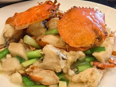 姜葱炒肉蟹-新南华大酒店(长寿店)