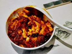 麻婆豆腐烧鲜鲍-隐庐·古法川菜(高新店)