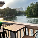 在广州丨宝藏湖边咖啡店看日落🌇发呆一整天！