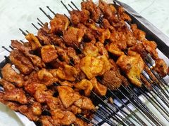 羊肉串-老字号老马炕锅烤肉城