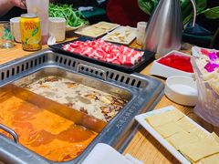 自助取餐区-草原塞蛮羊火锅城(港湾店)