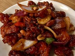 椒香虾仁爆鸡球-陈傻子餐厅(世纪都会店)