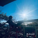 不经意的发现身边的小美好，随手拾起一片落叶