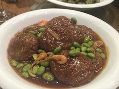 毛豆烧藕饼-品大三·南京菜(大行宫店)