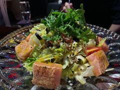 负温度三文鱼沙拉-小火花·干式熟成牛排馆Spark SteakHouse(剑桥郡店)