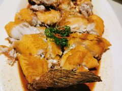 黄油花雕浸笋壳鱼-玫瑰厅上海菜(兴国路店)