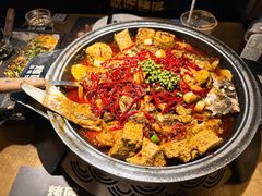 麻辣诱惑味豆花烤鱼-烤匠麻辣烤鱼(锦华万达店)