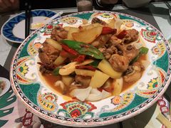 新疆沙湾大盘鸡-巴依老爷新疆美食(清华东门店)