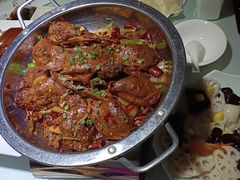 辣卤鸭头-鸭王烤鸭店(三里河店)