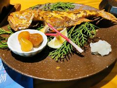鲷鱼蒲叶烧-花潮料理艺食馆(世欧广场店)