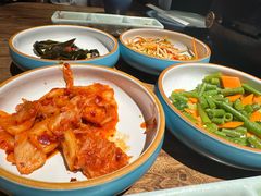 -明洞阿姨·韩式酱蟹烤肉·创意料理(三元桥店)