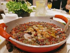 江鱼做水煮鱼-渝信川菜(工体店)