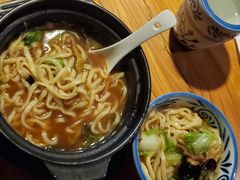 砂锅面-小放牛炒菜馆(三丰店)
