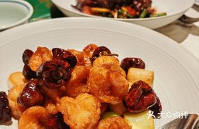 Traditional Kung Pao Shrimp Balls