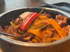 石锅客家牛肉-OCEAN一席海鲜•海景餐厅(双子塔店)