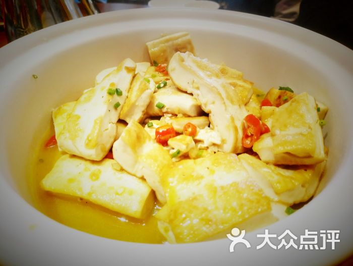 鸡汁沁豆腐