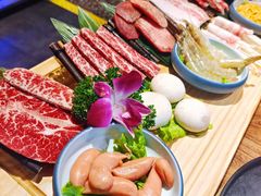 -明洞阿姨·韩式酱蟹烤肉·创意料理(三元桥店)