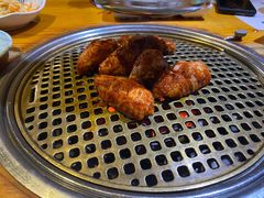 烤香辣鸡中翅-唯成•韩国炭火烤肉 유성고기