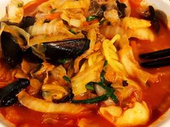 海鲜辣汤面-香港饭店0410(明洞店)