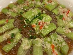 蒜蓉粉丝蒸丝瓜-宁夏国强手抓羊肉·清真菜(未央路凤三店)