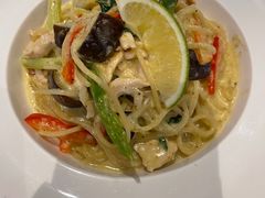 青咖喱鸡肉意面-UPPER KITCHEN(延安路店)