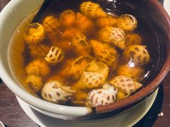 古越陈酿煮花螺-杭州西子湖四季酒店·金沙厅