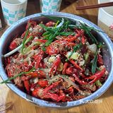 今天的虾真好吃