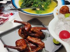 鸡汤黄豆桑叶芽-粤小馆(天安云谷店)