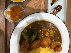 炸鸡块咖喱蛋包饭-池奈·咖喱蛋包饭(熙地港店)