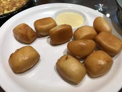 -东来菜馆•手抓海鲜家常菜•海鲜锅贴(鸽子窝店)
