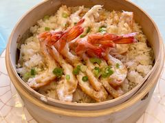 金蒜糯米蒸海生虾-翠园(北京王府中环店)