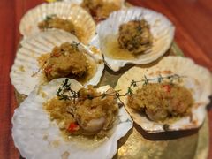 牛油蒜蓉薄荷焰烧大扇贝-卡朋厨房(289艺术园区店)