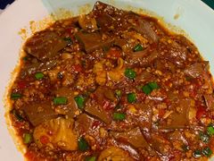 鸭血烩肥肠-绿茶餐厅(乐峰广场店)