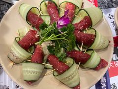 鲜笋牛肉卷-蜀大侠火锅(建设路第五大道店)