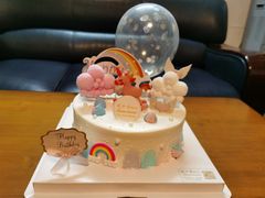 -糕小爱动物奶油生日蛋糕定制(晋江万达店)