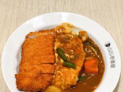 炸猪排咖喱蛋包饭-CoCo壱番屋