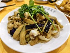 青芥茄子墨鱼仔-众源美食(光复阁店)