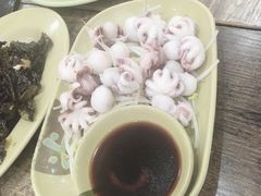 芥末白灼八爪鱼-贞姨美食·老字号海鲜大排档