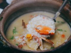 螃蟹鲜虾粥-适口餐厅砂锅粥(公信路总店)