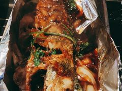 酱烤活鲈鱼-新白鹿餐厅(虹桥南丰城店)