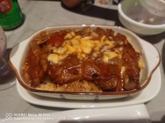茄汁焗鸡扒饭-锦园春香港茶餐厅(西海湾旗舰店)